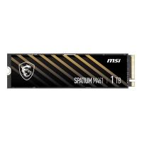 MSI 1TB SPATIUM M461 NVME M.2 SSD R:5000 W:3200,PCIe 4.0,3D NAND,Gen4
